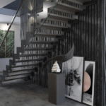 Three Story Staircase: Balancing Aesthetics and Function Stair Design