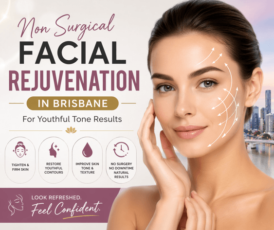 Non Surgical Facial Rejuvenation in Brisbane for Youthful Tone Results